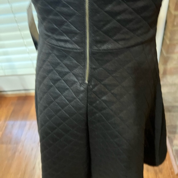 Express Black Quilted Maxi Dress - Picture 2 of 3